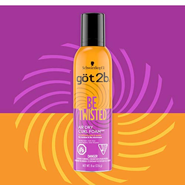 Got2B Be Twisted Air Dry Curl Foam 8 Oz Got2B Be Twisted Air Dry Curl Foam 8 Oz