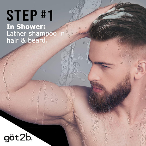 Got2b Phenomenal Beard Grooming Kit Includes A Shampoo  Beard Oil Treatment