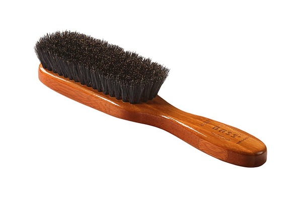 Classic Mens Club Soft Wild Boar Bristles Light Wood or Acrylic Handle Gentle Bass Brushes 1 Brush
