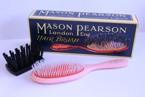 Mason Pearson N3 Handy Size Nylon Tufts Hair Brush  Blue