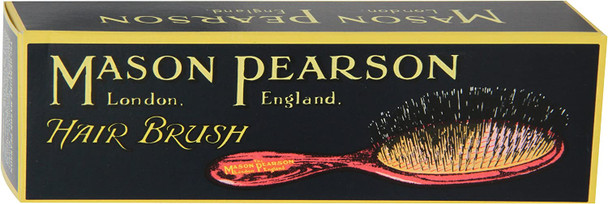 Mason Pearson SB4 Pure Bristle Pocket Sensitive Hair Brush  Dark Ruby