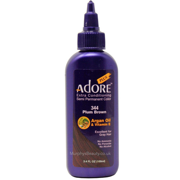 Adore Plus 344 PLUM BROWN 3.4 FL OZ