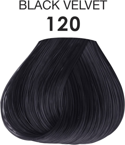 Adore SemiPermanent Haircolor 120 Black Velvet 4 Ounce 118ml 2 Pack
