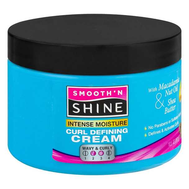 Smooth N Shine Intense Moisture Curl Defining Cream 10.5 Oz