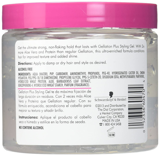 Smooth n Shine Gellation Extra Hold Styling Gel16 oz