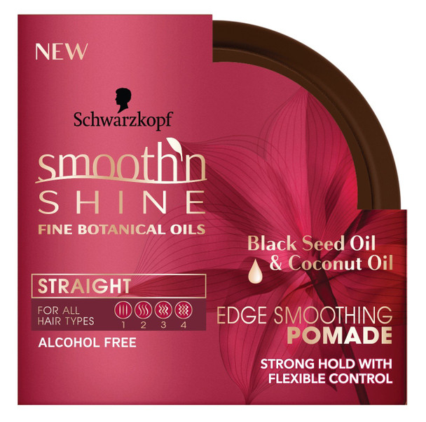 Smooth N Shine Straight Pomade Edge Smoothing 2 Ounce 59ml 2 Pack