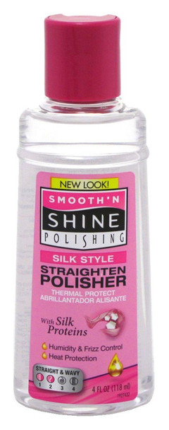 Smooth N Shine Silk N Sleek Straighten Polish 4 Ounce 118ml