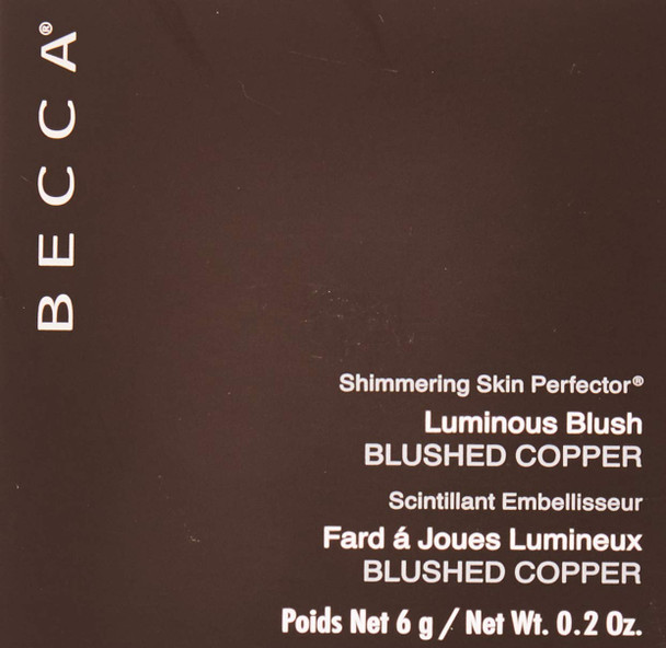 Becca Luminous Blush Blushed Copper 0.20 Ounce