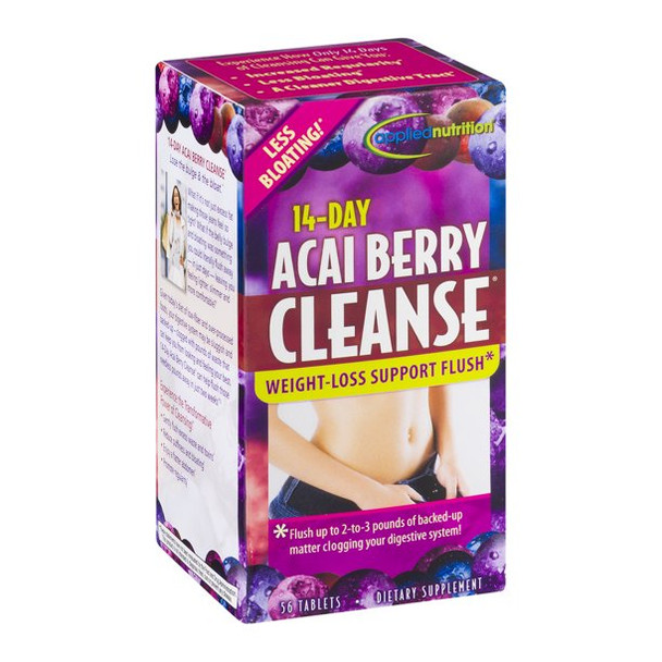 Applied Nutrition 14-Day Acai Berry Cleanse Tablets 56 Tablets