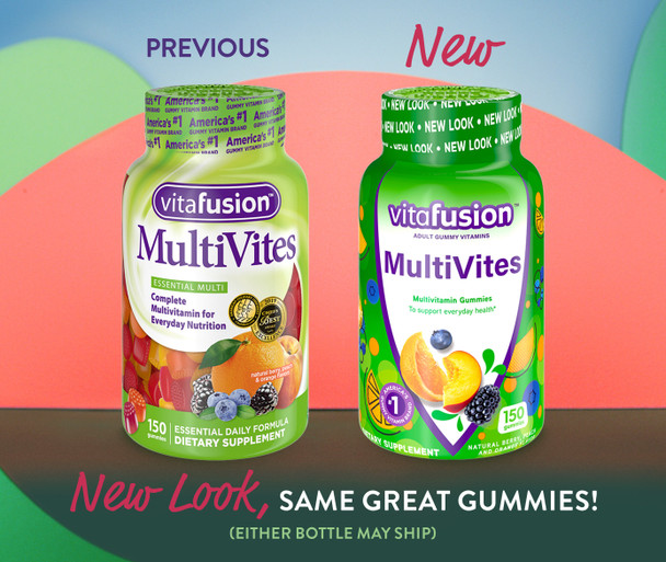 New package of Vitafusion Multi-Vite Gummy Vitamins