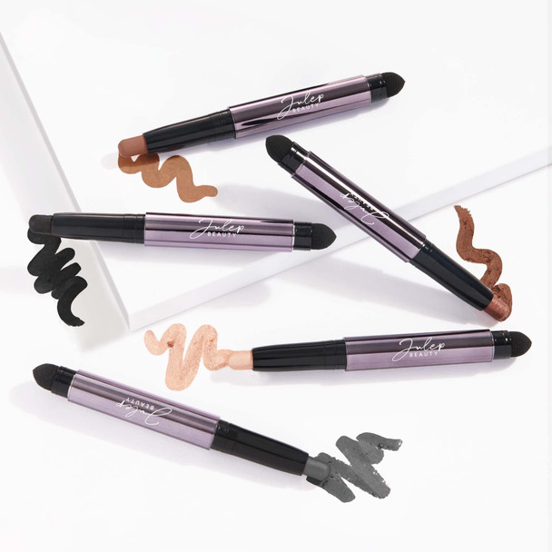 Julep Eyeshadow 101 Classic Smokey Eye CremetoPowder 5 Piece Eyeshadow Palette Holiday Set