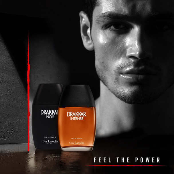 Drakkar Intense By Guy Laroche For Men  Long Lasting Eau De Parfum Cologne For Men  Preferred Mens Fragrances Of Vanilla Bergamot Rosemary Clary Sage And Patchouli Oil  EDP Spray  1.7 Oz