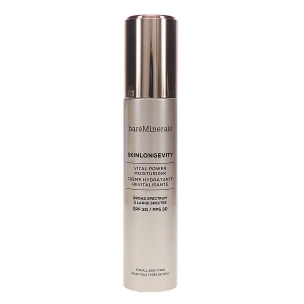 bareMinerals Escentuals Skinlongevity Vital Power Moisturizer Spf 30 1.7 Oz Multi I0096117