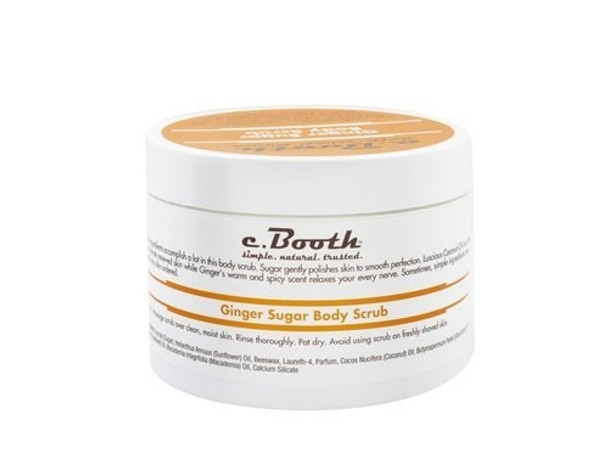 C. Booth Body Scrub Ginger Sugar 8 Fluid Ounce