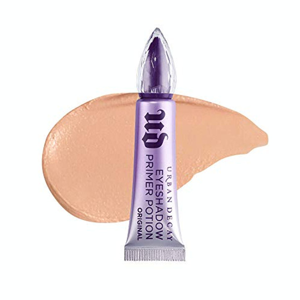 Urban Decay Eyeshadow Primer Potion Original  TravelSize  AwardWinning Nude Eye Primer for CreaseFree Eyeshadow  Makeup Looks  Lasts All Day  0.16 fl oz