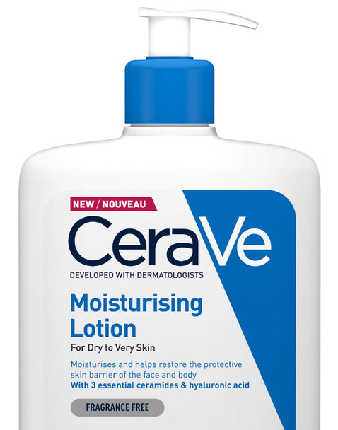 CeraVe Moisturising Lotion | 1L| Daily Face & Body Moisturiser for Dry to Very Dry Skin