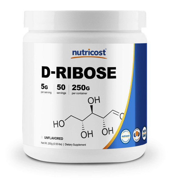 Nutricost D-Ribose Powder (250 Grams)