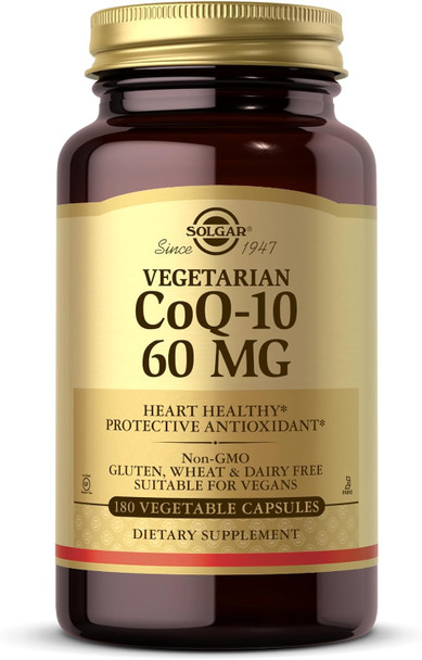 Solgar Coq 10 60 Mg Vegetable Capsules 30'S