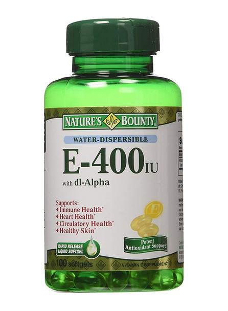 Natures Bounty Vitamin E 400 Iu 100'S