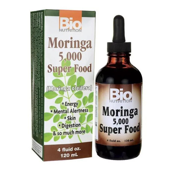 Bio Nutrition Moringa 5000 Liquid 4 Oz