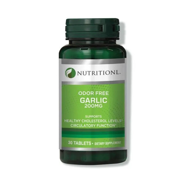 Nutritionl Odor  Garlic 200mg Tabs 30's