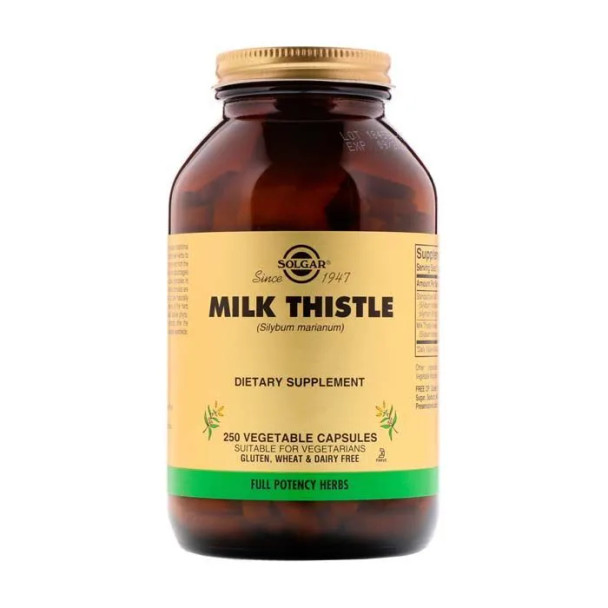 Solgar Full Potency Milk Thistle Vegetable capsules 250's