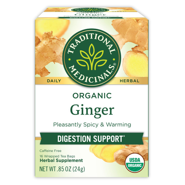 Traditional Medicinals Ginger 16 Tea Bags