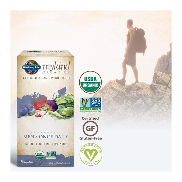 Garden Of Life Mykind Organics Men Once Daily Multi