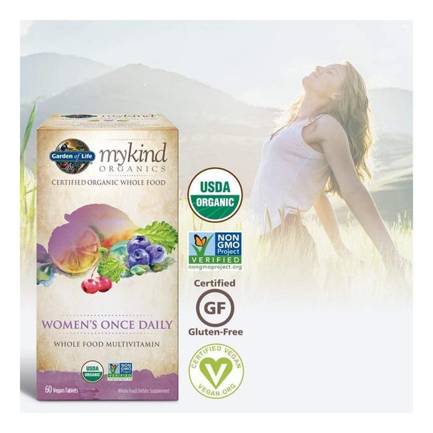 Garden Of Life Mykind Organics Women Once Daily Multi