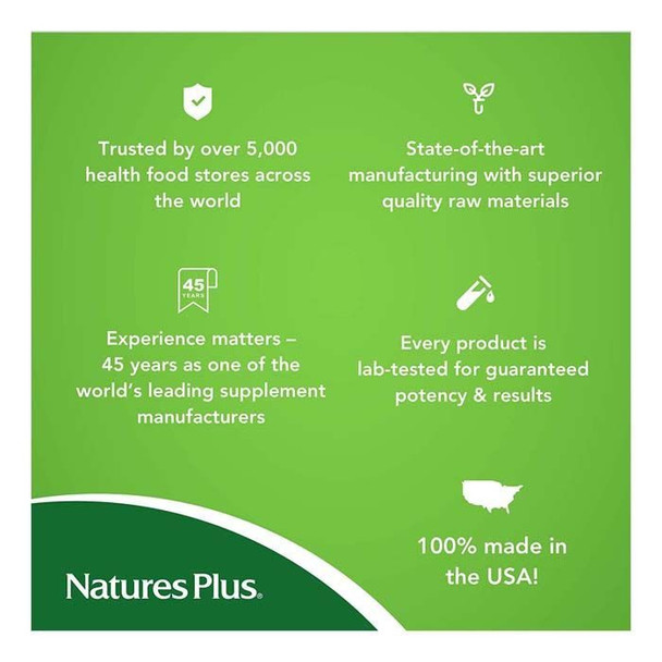 Natures Plus Orange Juice C 1000 Mg Chewable Vitamin C 60 Tablets