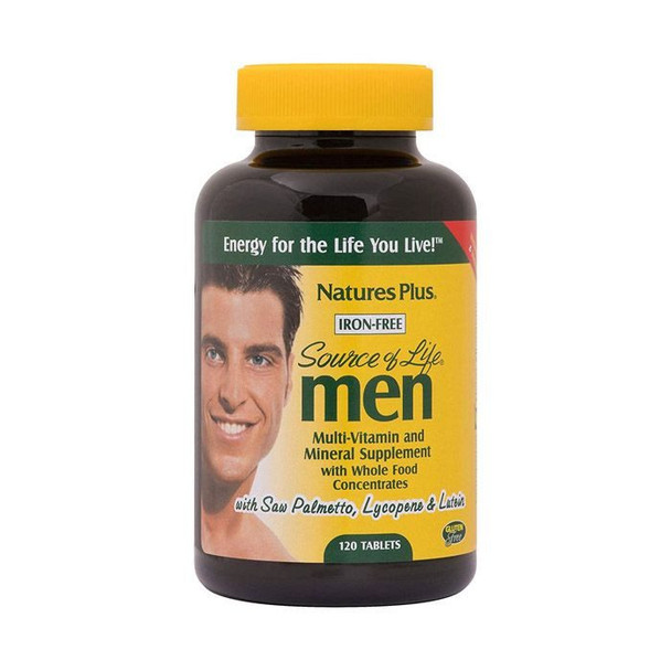 Natures Plus Source Of Life Mens Multi Vitamins 120'S