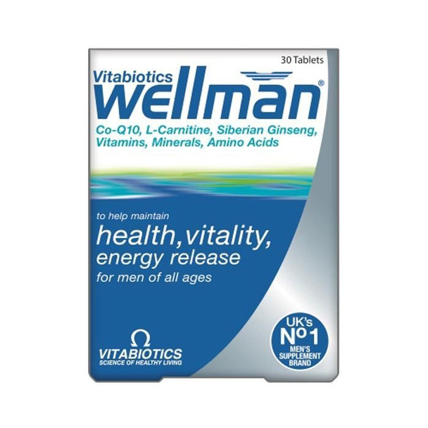 Vitabiotics Wellman 30'S Tablets