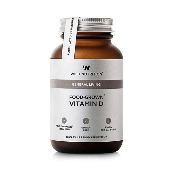 Wild Nutrition Food-Grown Vitamin D 30 Capsules