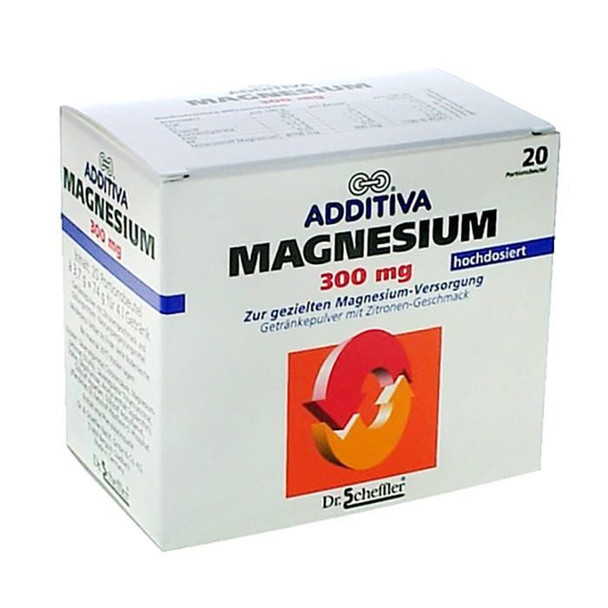 Additiva Magnesium 300mg 20 Sachet
