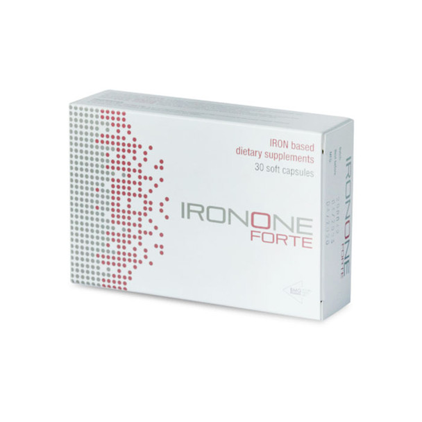 Ironone Forte 30mg Capsules 30s (15s Blister X 2)