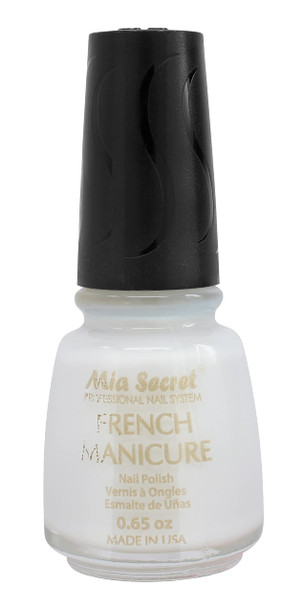 Mia Secret Professional Manicure Fast Dry Nail Polish 0.55 oz  White