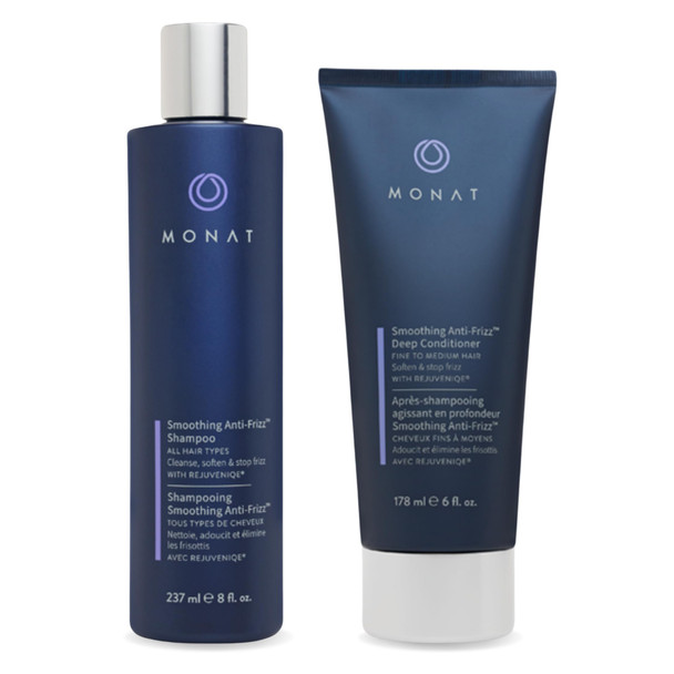 Monat New 2 Piece Set.Smoothing Shampoo Smoothing Deep Conditioner