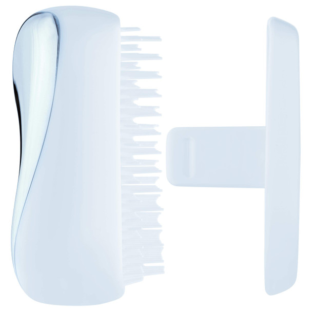 Tangle Teezer The Compact Styler Detangling Hairbrush for Wet  Dry Hair Perfect for Traveling  On the Go Sky Blue Delight