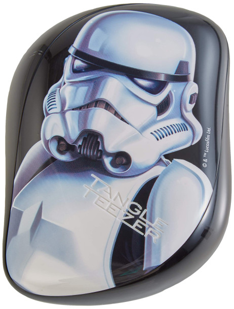 Tangle Teezer Disney Star Wars Storm Trooper Compact Styler Detangling Hairbrush package may vary