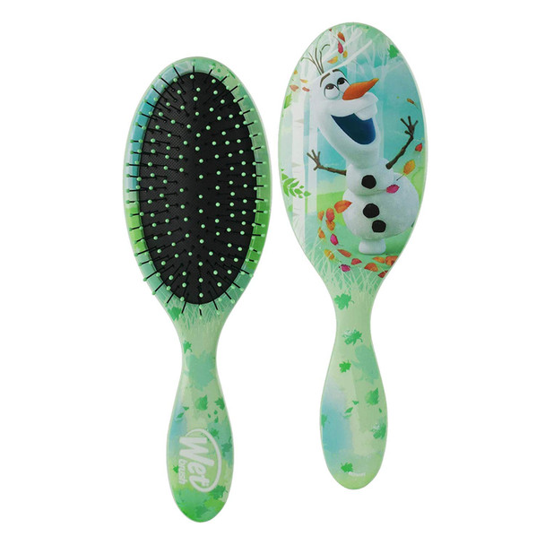 WetBrush Original Detangler Hairbrush Unisex Intelliflex Bristles Pain Free Brushing Disney Frozen Guiding Spirit Olaf