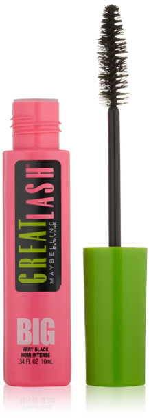 Maybelline New York Great Lash Big Washable Mascara Very Black 131 0.34 Fluid Ounce