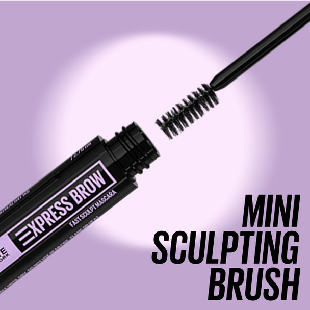 Maybelline Brow Fast Sculpt Shapes Eyebrows Eyebrow Mascara Makeup Soft Brown 0.09 Fl. Oz.