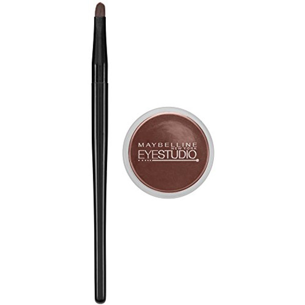 Maybelline New York Eyestudio Lasting Drama Gel Liner Makeup Brown Pack of 2