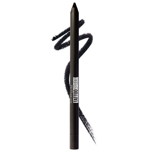 Maybelline TattooStudio Sharpenable Gel Pencil Waterproof Longwear Eyeliner Deep Onyx 0.04 oz.