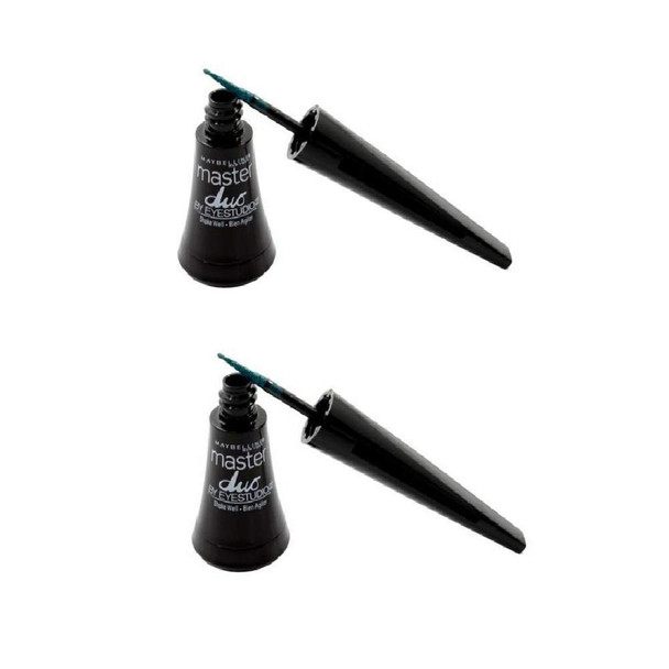 Maybelline Master Duo 2in1 Glossy Liquid Liner 515 Polished Green