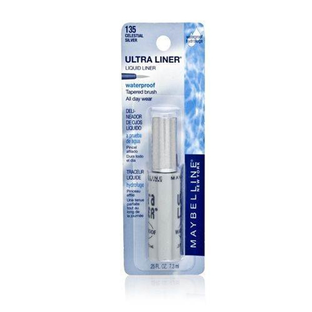 Maybelline New York Ultra Liquid Waterproof Liner 135 Celestial Silver