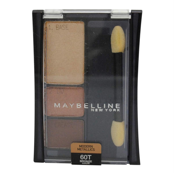 Maybelline New York Expert Wear Eyeshadow Trios Modern Metallics 60t Bronze Haze 0.13 Ounce