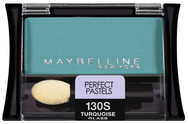 Maybelline New York Expert Wear Eyeshadow Singles 130s Turquoise Glass Perfect Pastels 0.09 Ounce