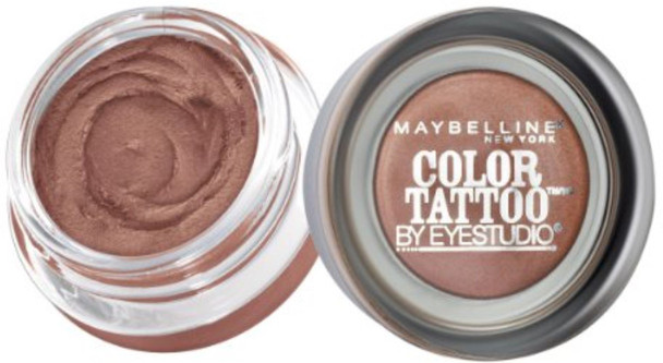 Maybelline EyeStudio Color Tattoo 24Hr Eyeshadow Bad To The Bronze 25 0.14 oz