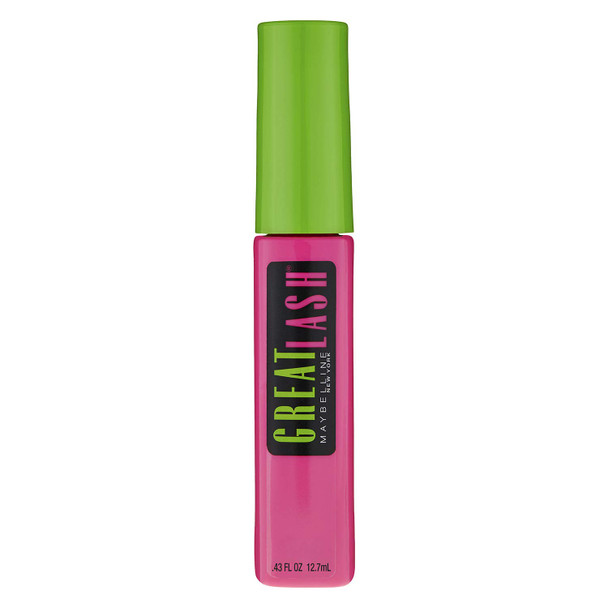 Maybelline New York Makeup Great Lash Waterproof Mascara Brownish Black Waterproof Mascara 0.43 fl oz